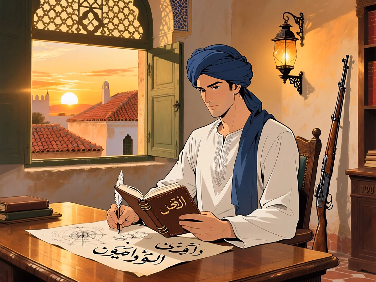 Illustration culture CULTURE — abdelkrim el khattabi heros maroc rif