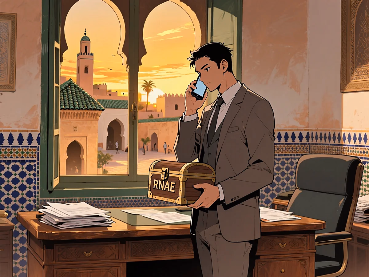 Illustration article CREER — auto entrepreneur maroc mre