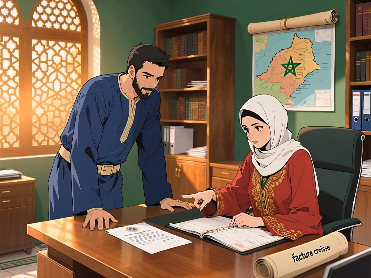 Illustration light DIASPORA — bartering maroc echange sans argent