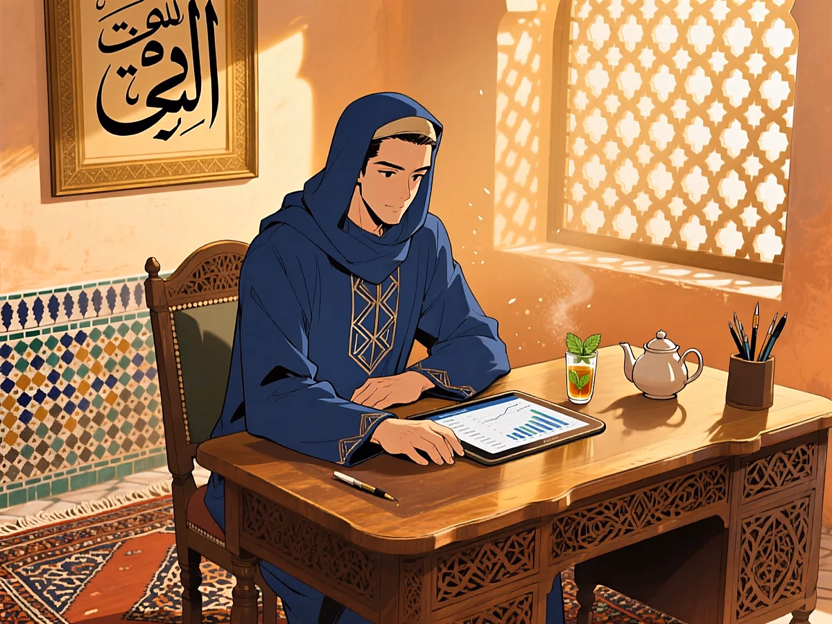 Illustration light CREER — budget premiere annee societe maroc