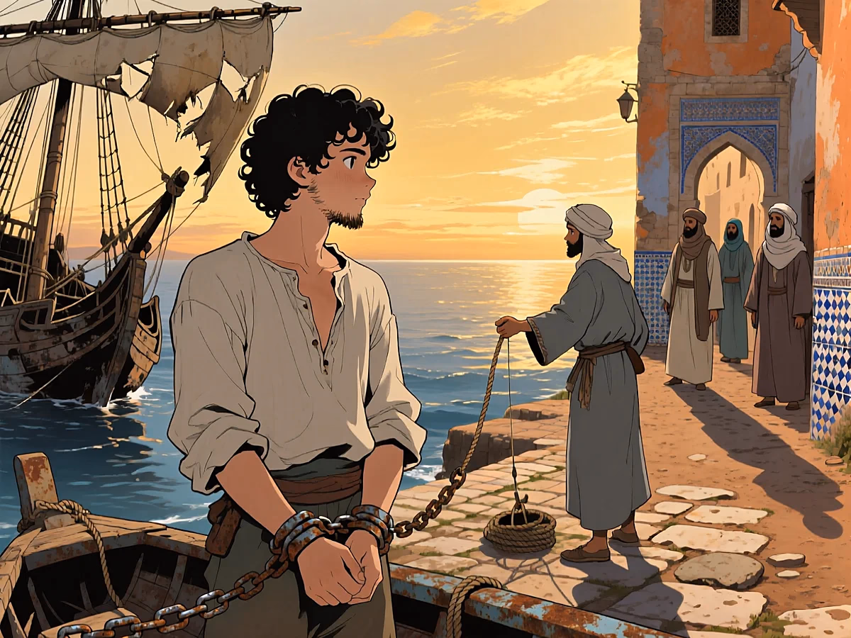 Illustration culture CULTURE — captifs europeens maroc robinson crusoe pellow