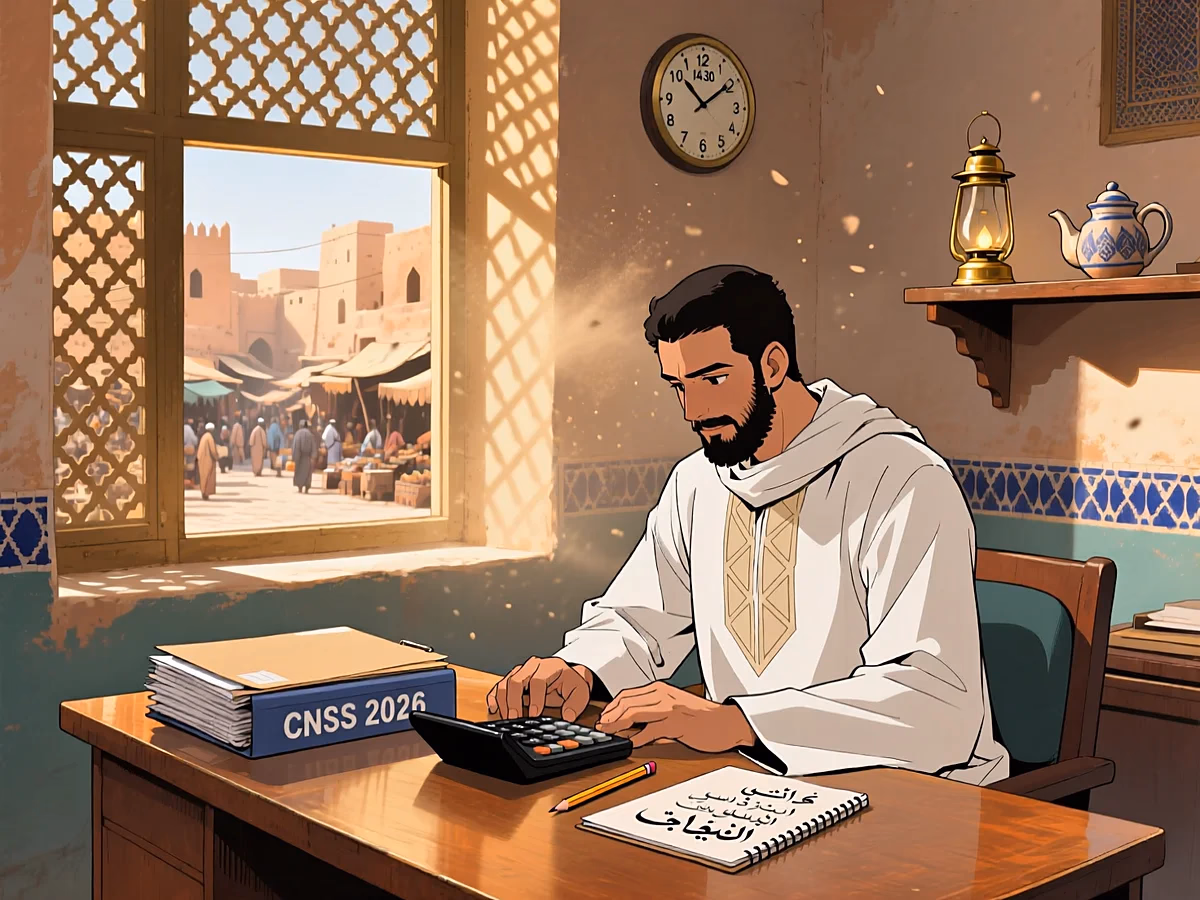 Illustration light CREER — charges sociales maroc cout salarie