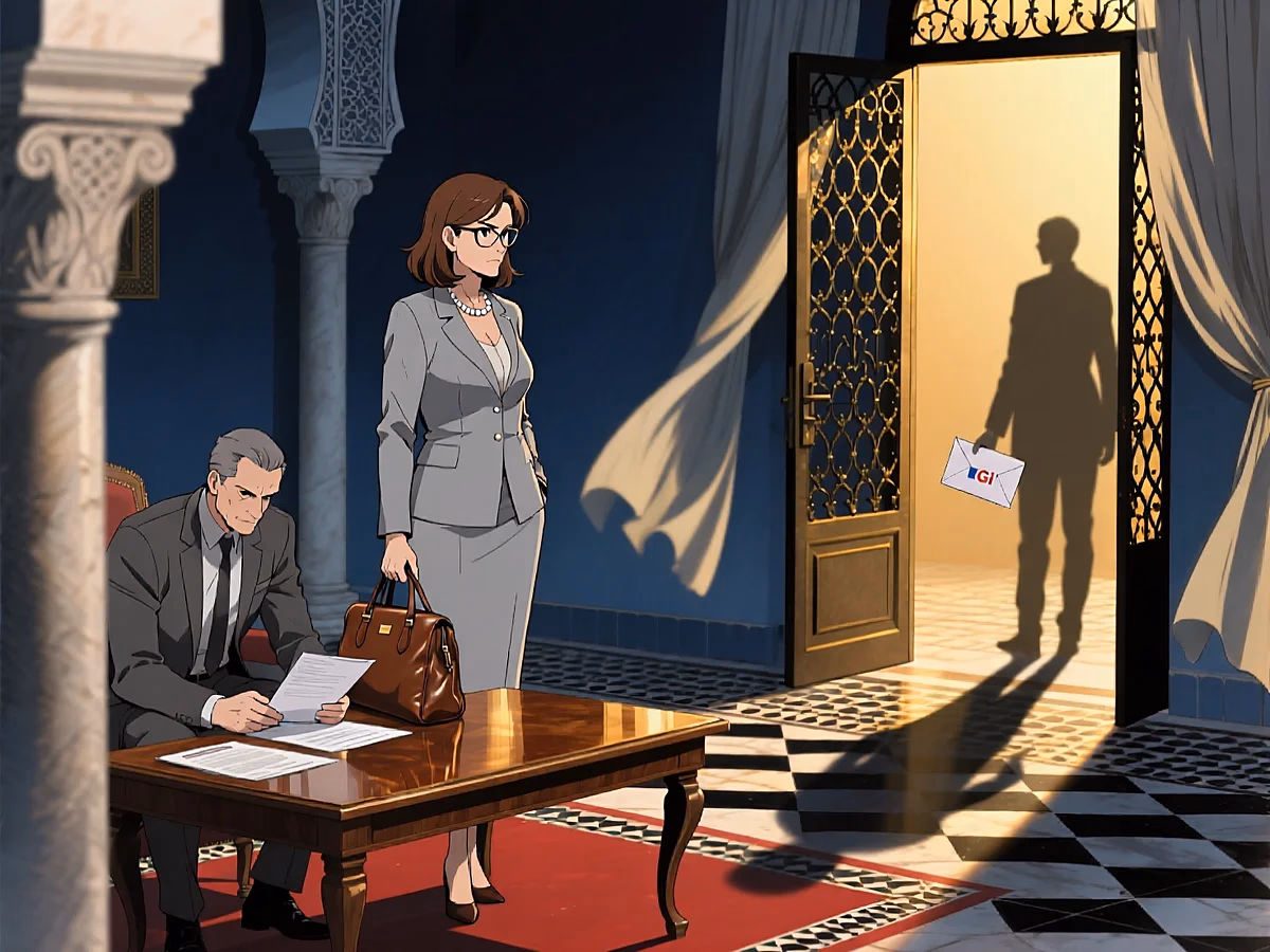 Illustration dark FISCALITE — controle fiscal mre dgi