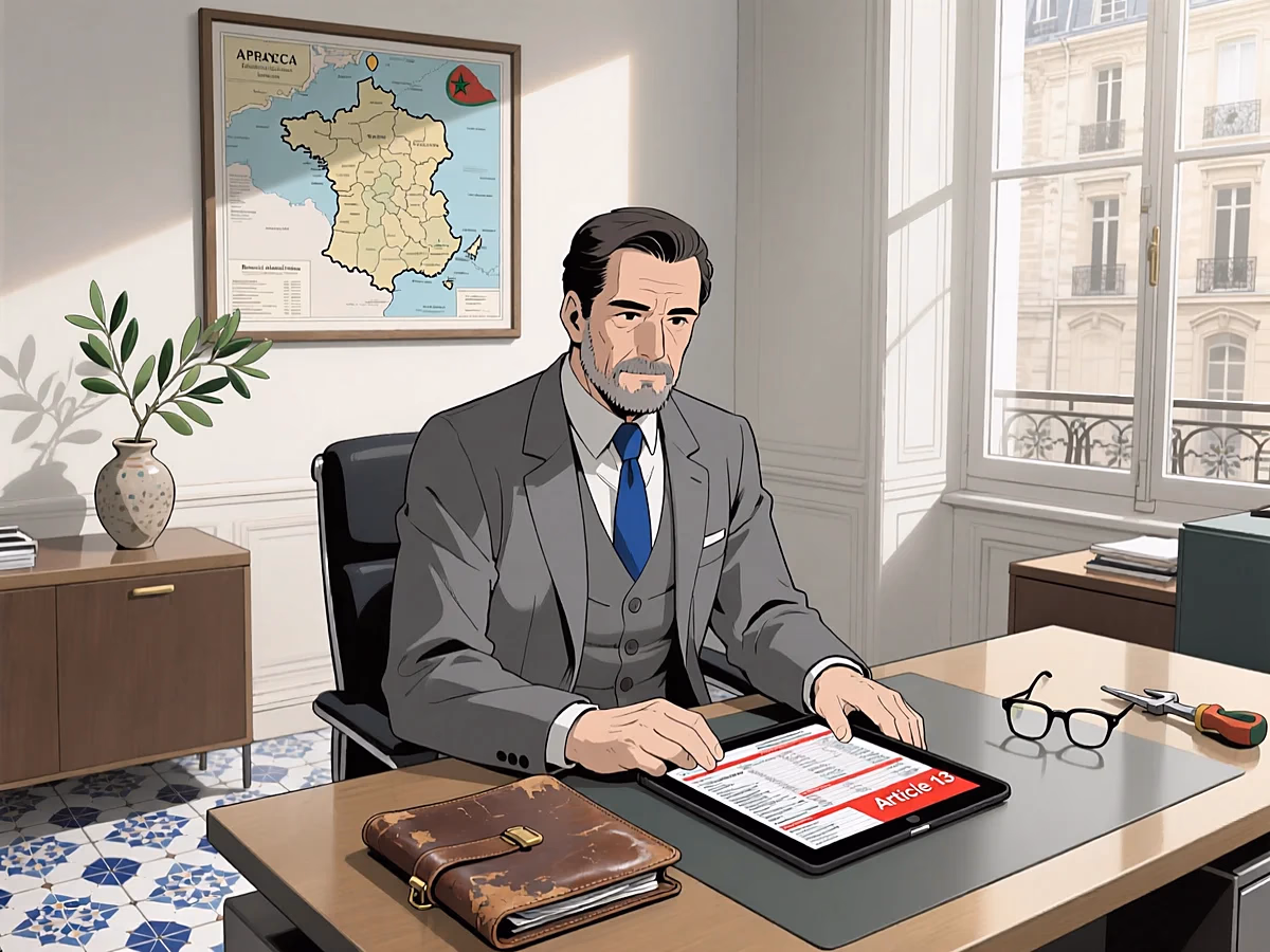 Illustration light FISCALITE — convention fiscale france maroc comptable