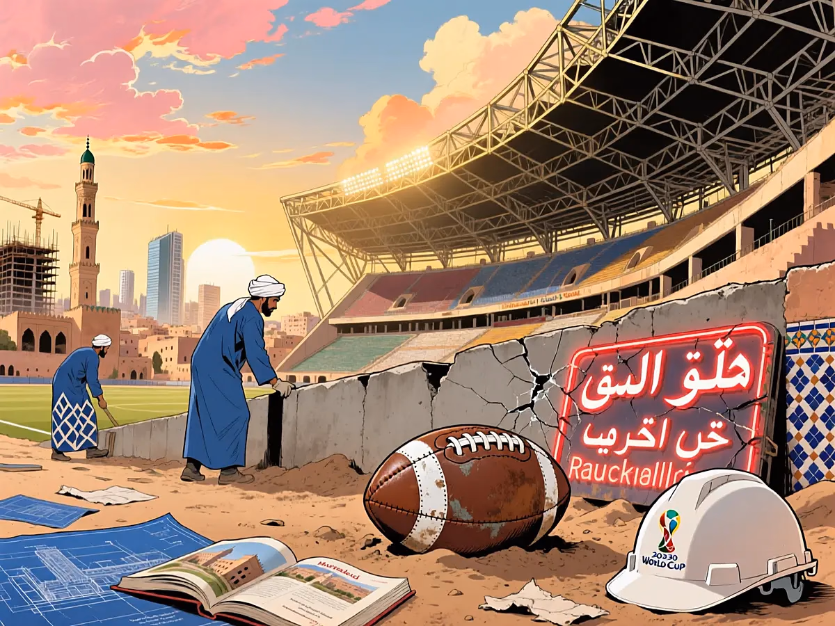 Illustration light IMMOBILIER — coupe du monde 2030 investir maroc mre