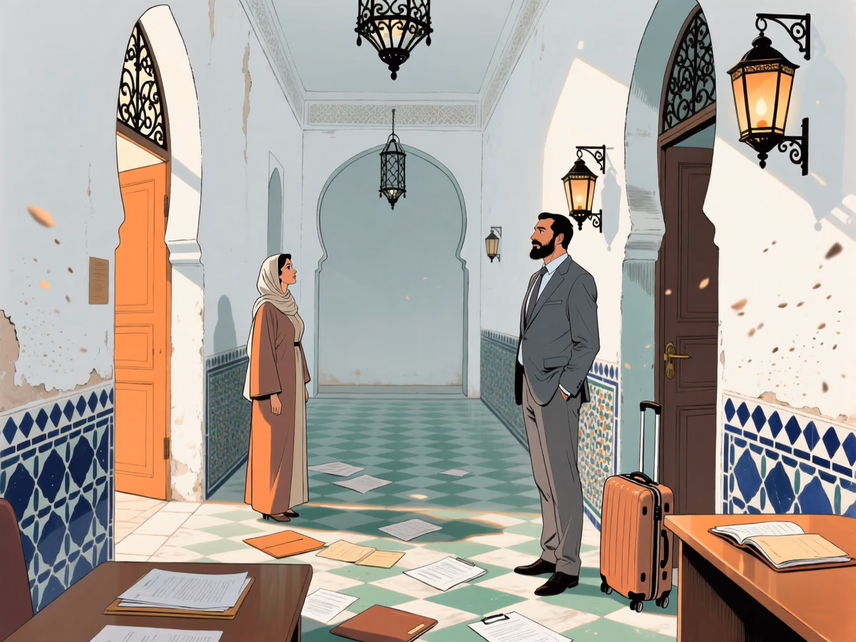 Illustration article VIVRE — divorcer au maroc procedure types mre