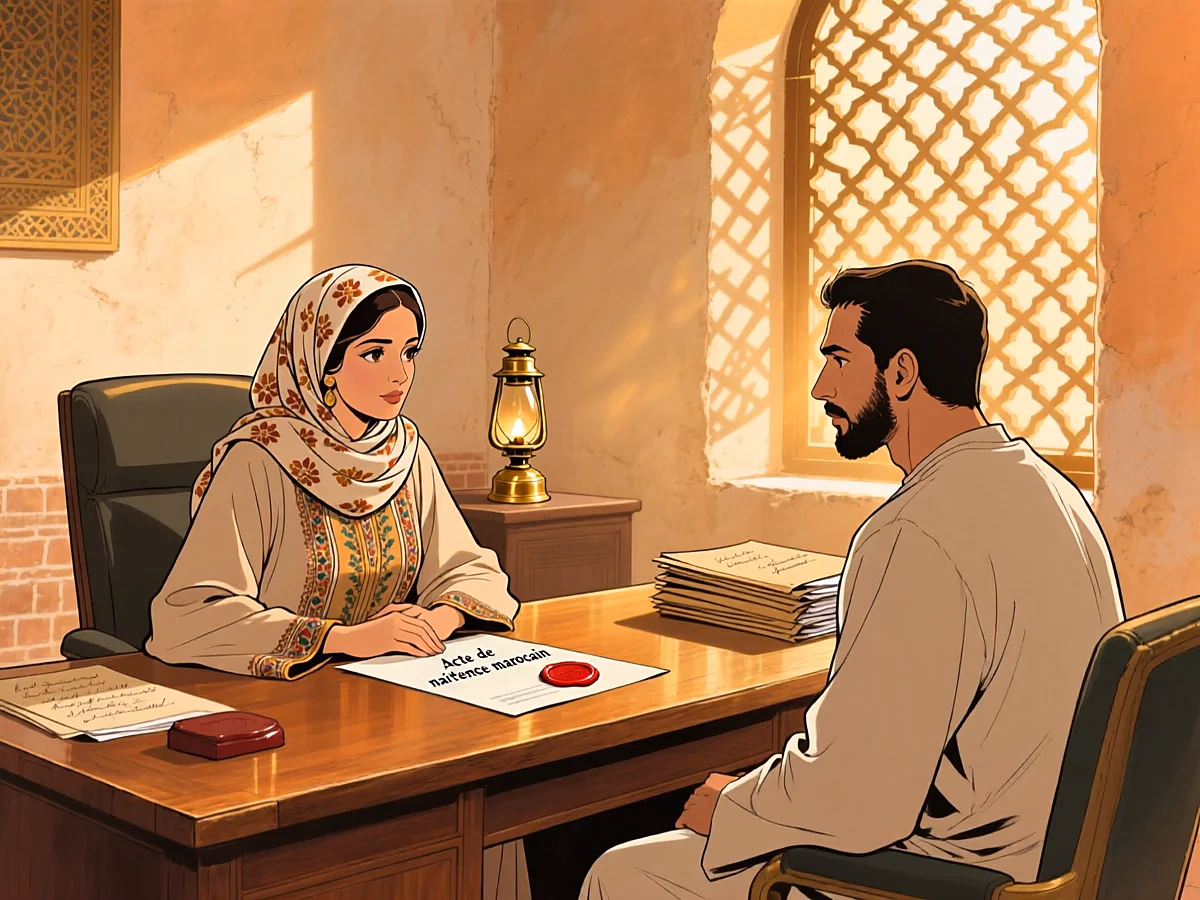 Illustration light VIVRE — droit famille mre mariage divorce kafala deces