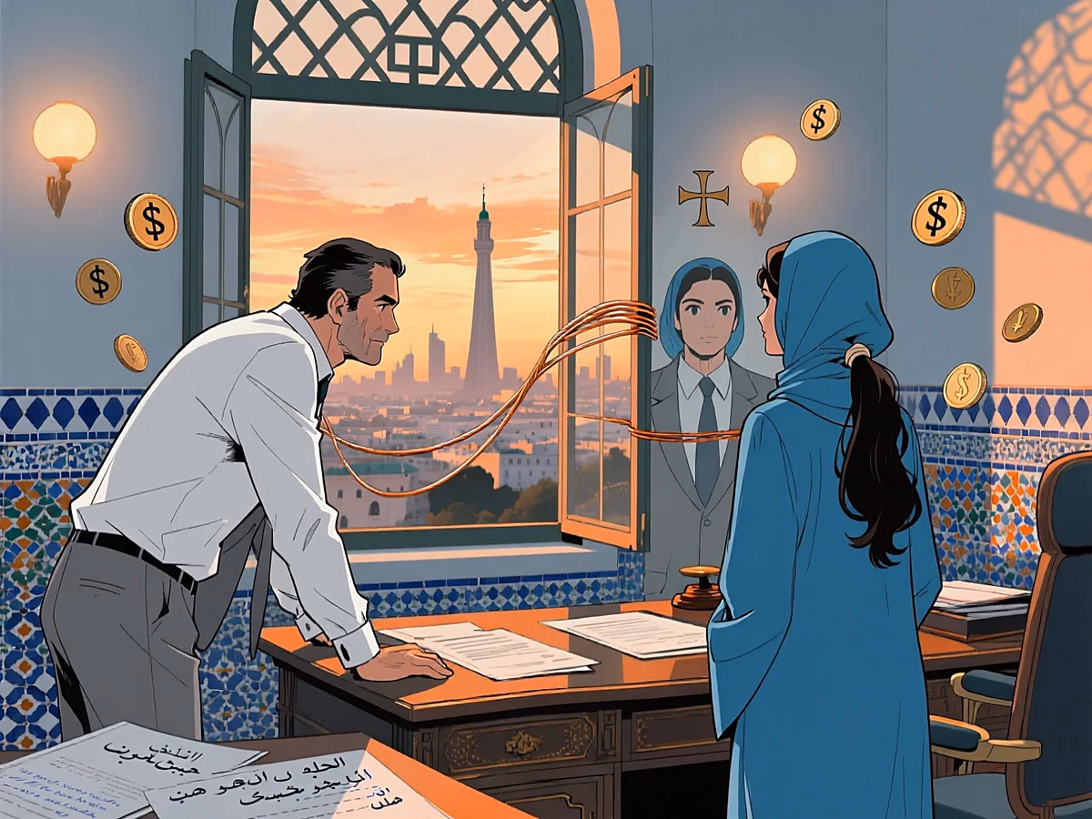 Illustration surprenant DIASPORA — echange services france maroc legal