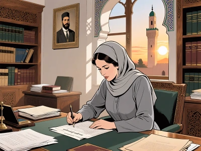 Illustration light DIASPORA — fondation mohammedia mre