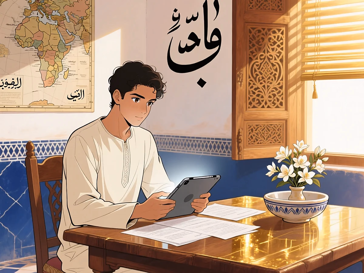Illustration light CREER — freelance mre maroc statut fiscalite