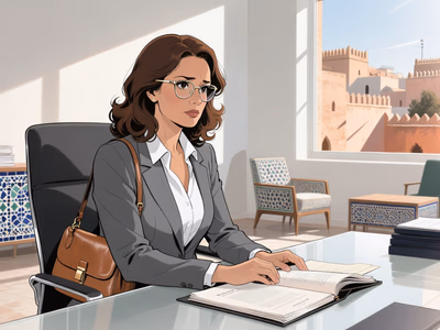 Illustration DARK — garde alternée franco-marocaine et droit marocain