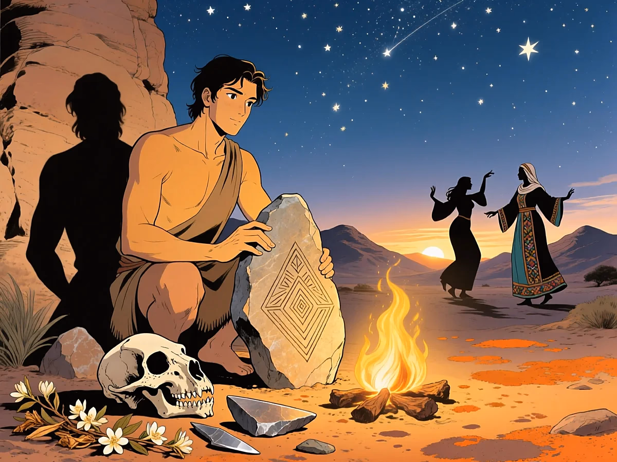Illustration light CULTURE — histoire maroc 315000 ans fierte