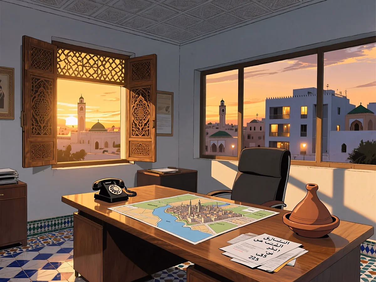 Illustration light IMMOBILIER — investissement locatif maroc rendement ville