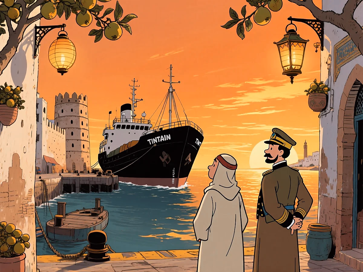 Illustration culture CULTURE — james bond tintin maroc fiction mondiale