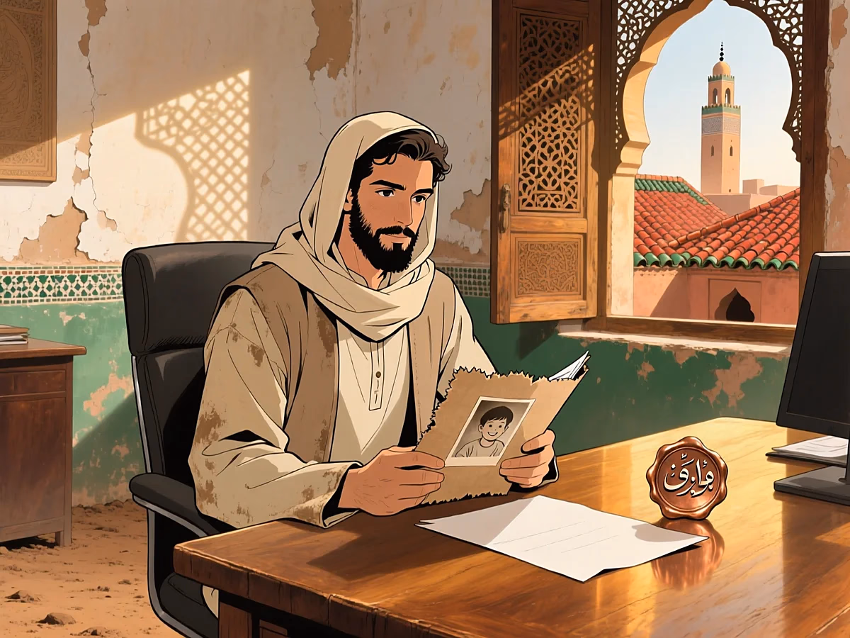 Illustration light VIVRE — kafala mre adoption maroc
