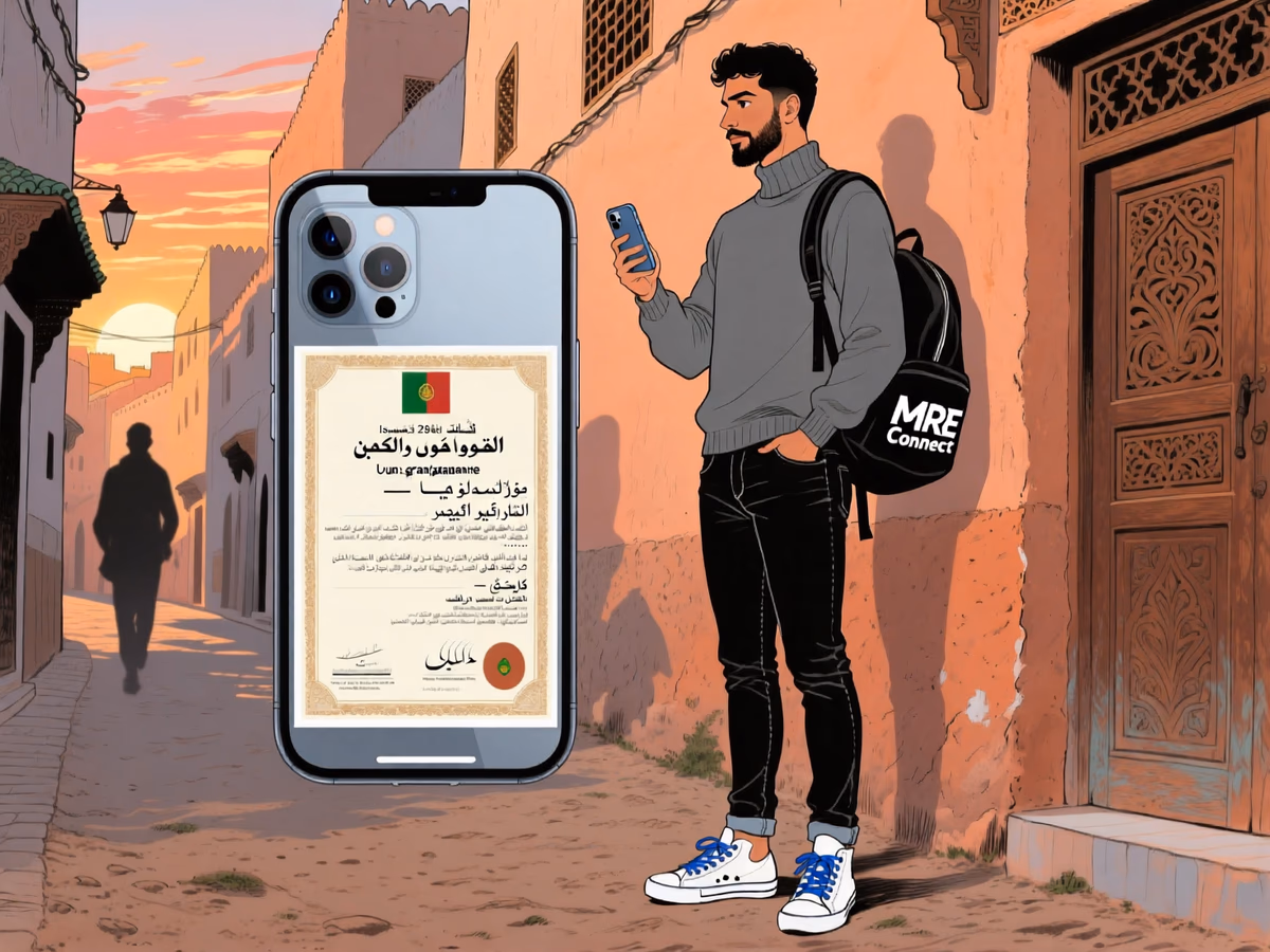 Illustration article ADMINISTRATIF — marocain par grands parents preuve nationalite