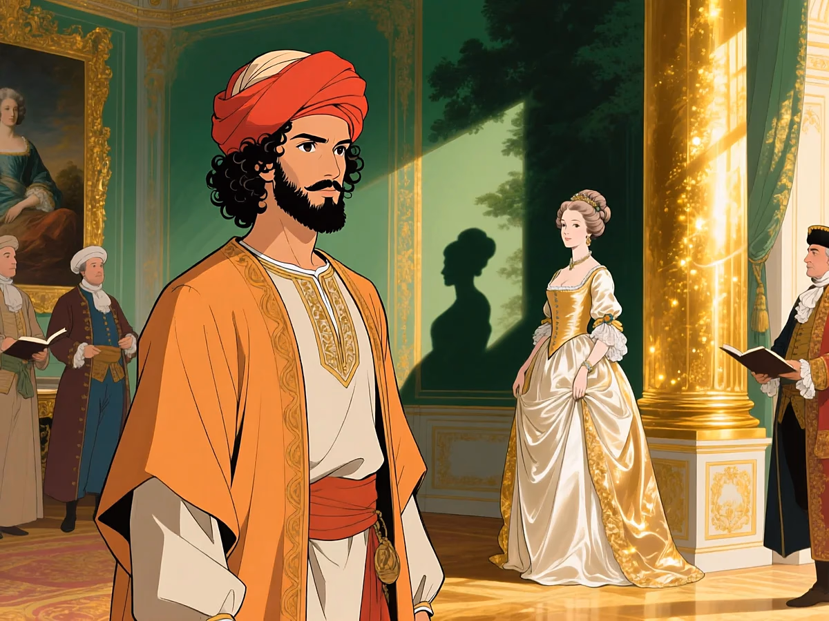 Illustration culture CULTURE — moulay ismail louis xiv garde noire