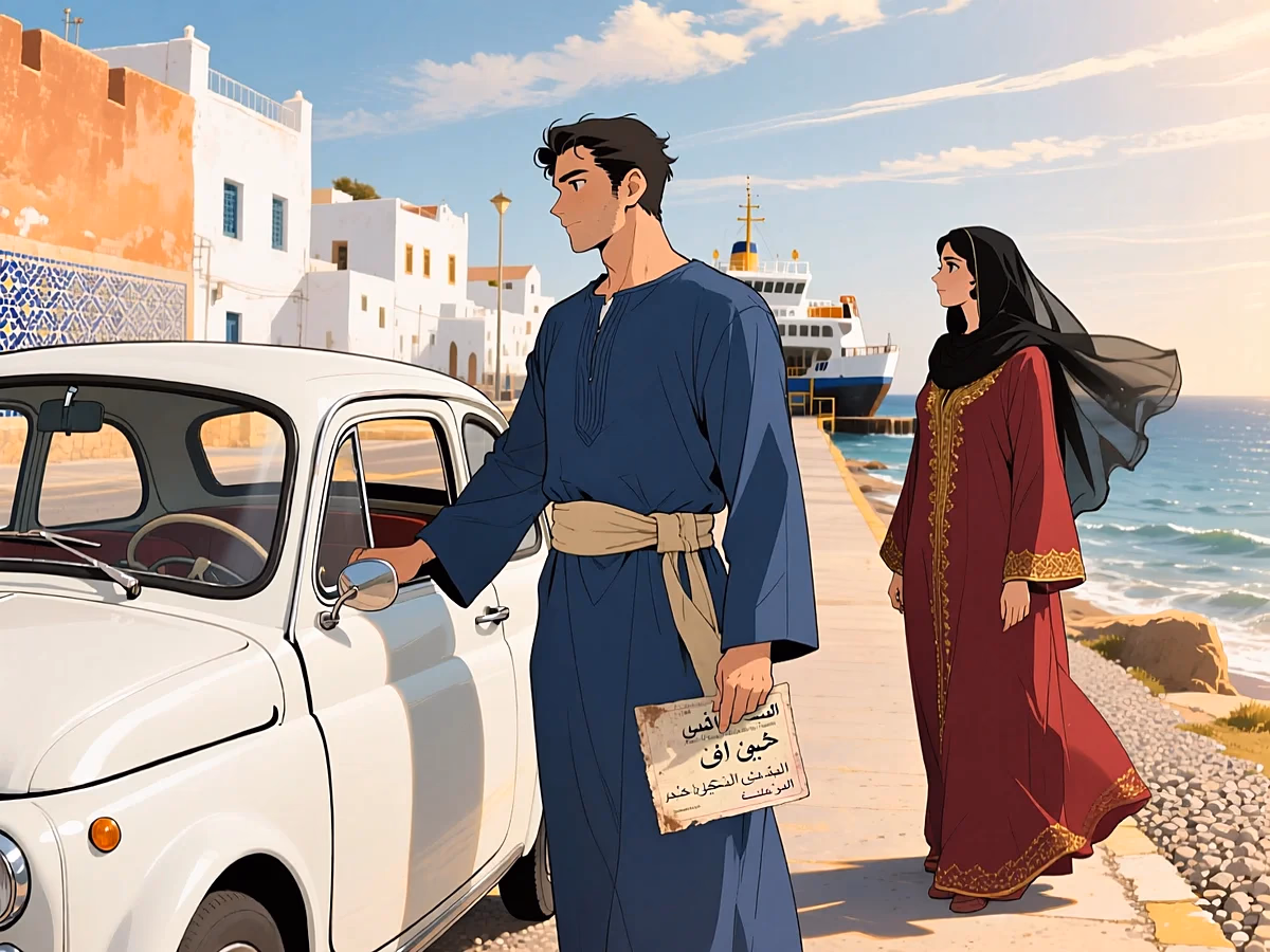 Illustration light VIVRE — permis conduire maroc mre