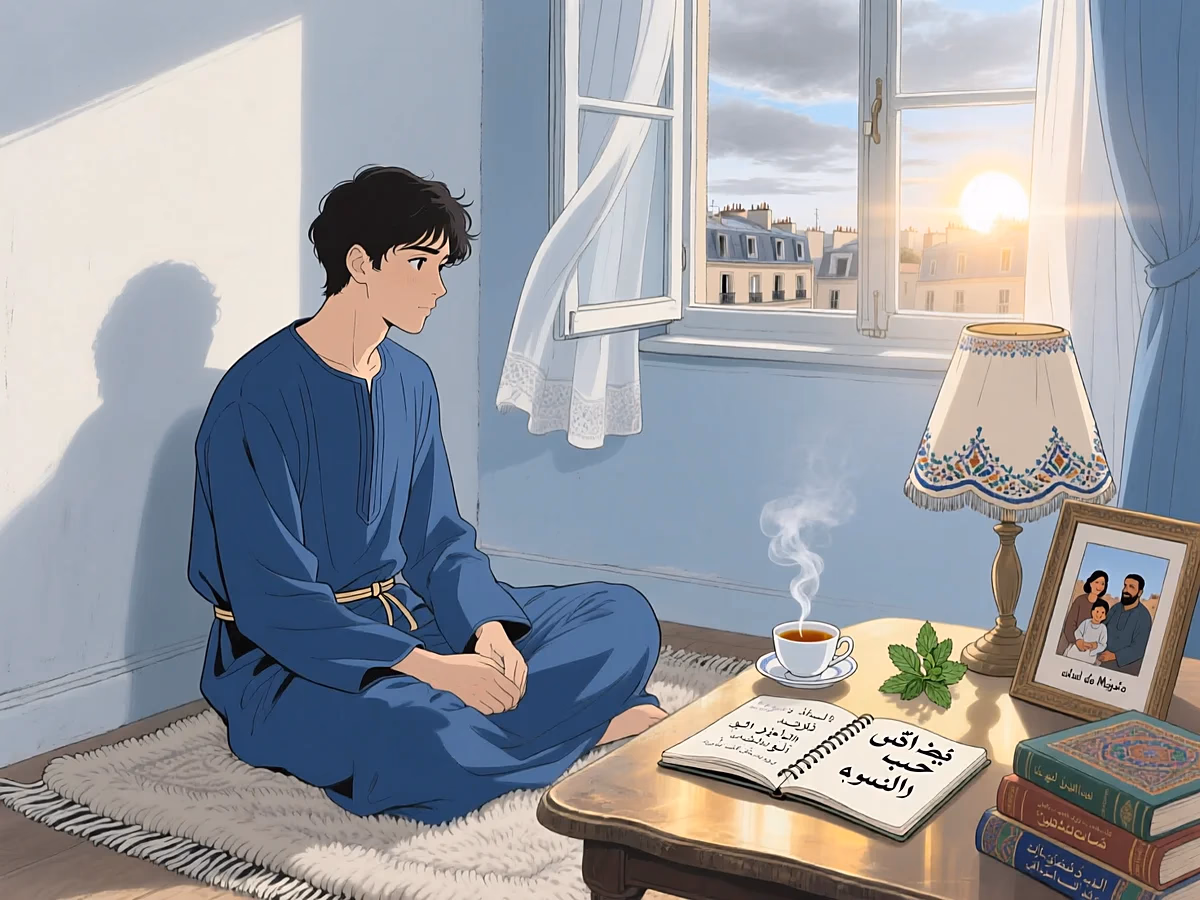 Illustration light VIVRE — ramadan diaspora mre