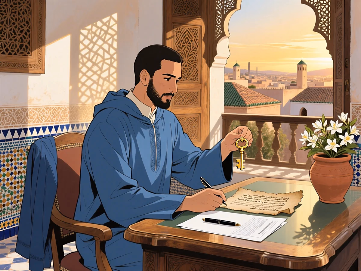 Illustration light FISCALITE — retenue source 5 pourcent loyers maroc mre