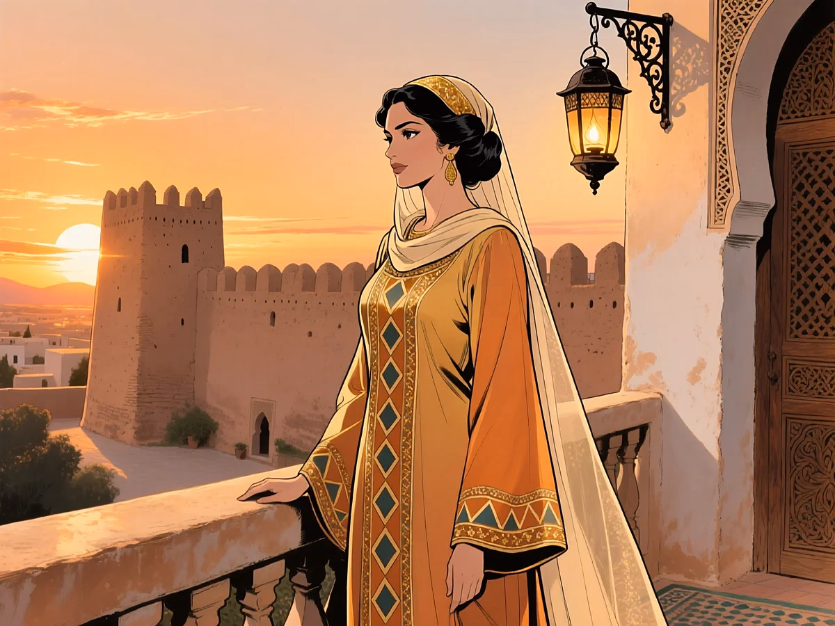 Illustration culture CULTURE — sayyida al hurra femme gouverneure tetouan maroc