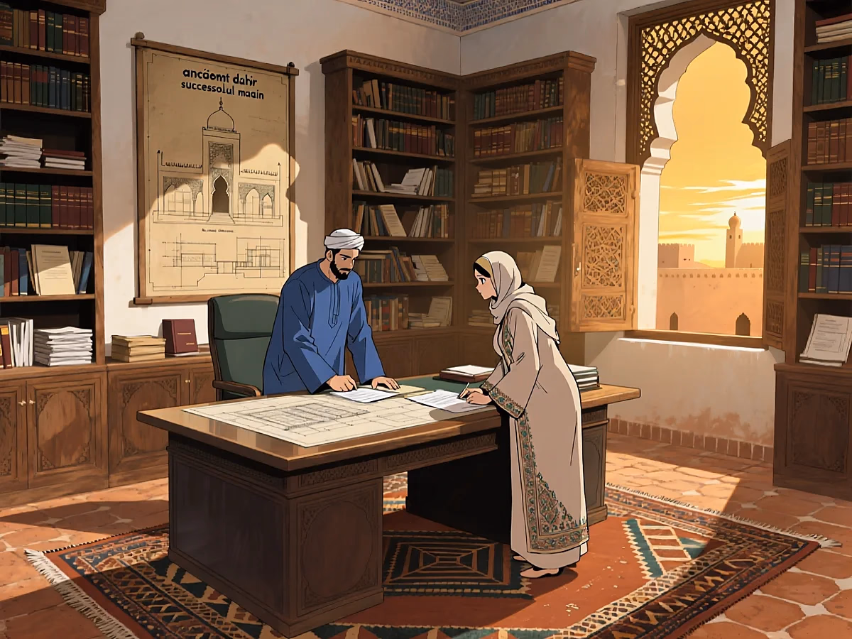 Illustration article PATRIMOINE — succession maroc moudawwana